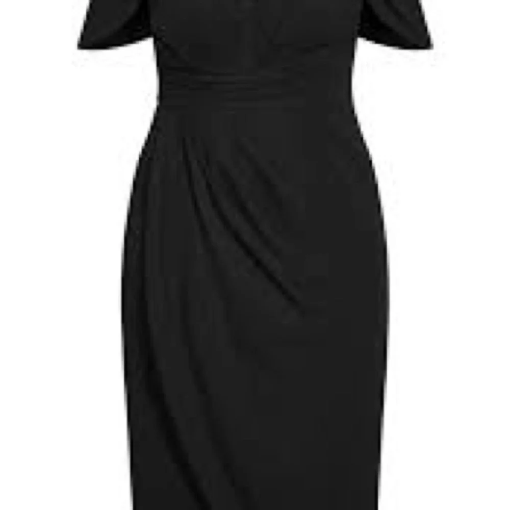 City chic Entwine black dress - size US14 - Picture 3 of 3